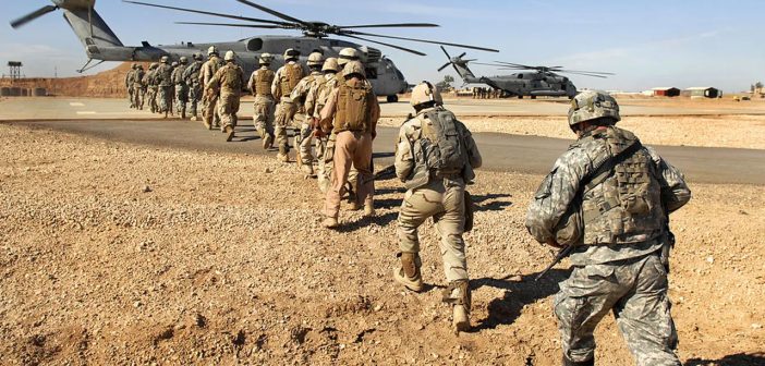 US troops leaving base over fears of Iranian attack