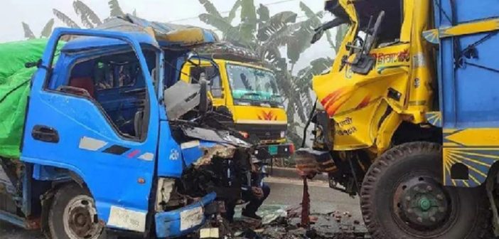 8 killed, several injured in truck-pickup collision in Sylhet