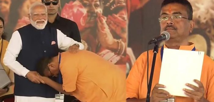 Subhendu Adhikari takes oath as West Bengal Chief Minister