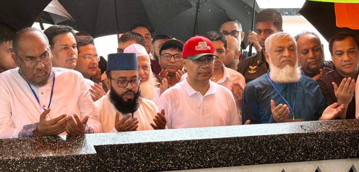 Prime Minister visits Shahjalal (RA) shrine, inaugurates several development programs in Sylhet