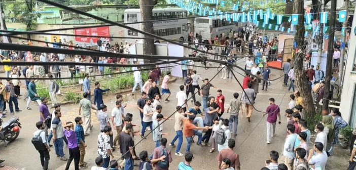 VP and GS expelled from campus after clashes