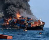 Naval mine explosion in Strait of Hormuz sinks 2,500 container ships